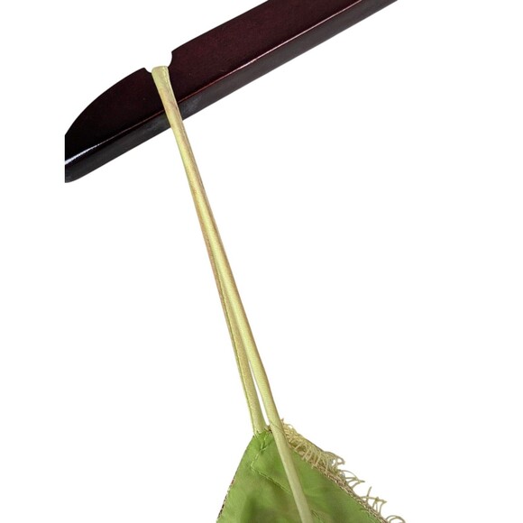 DAVE & JOHNNY by Laura Ryner Vintage Beaded Floral Lace Slip Dress 7 / 8 - Picture 8 of 13